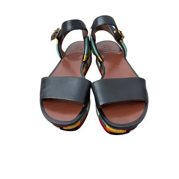 Tory Burch Camilla Platform Sandal - Size 7 - Picture 3 of 4